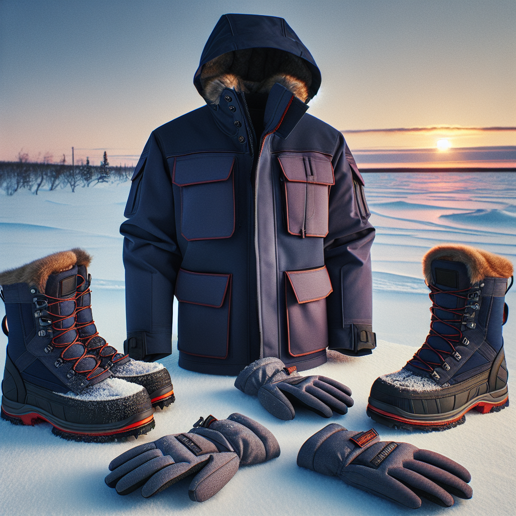Warm Clothing for Ice Fishing