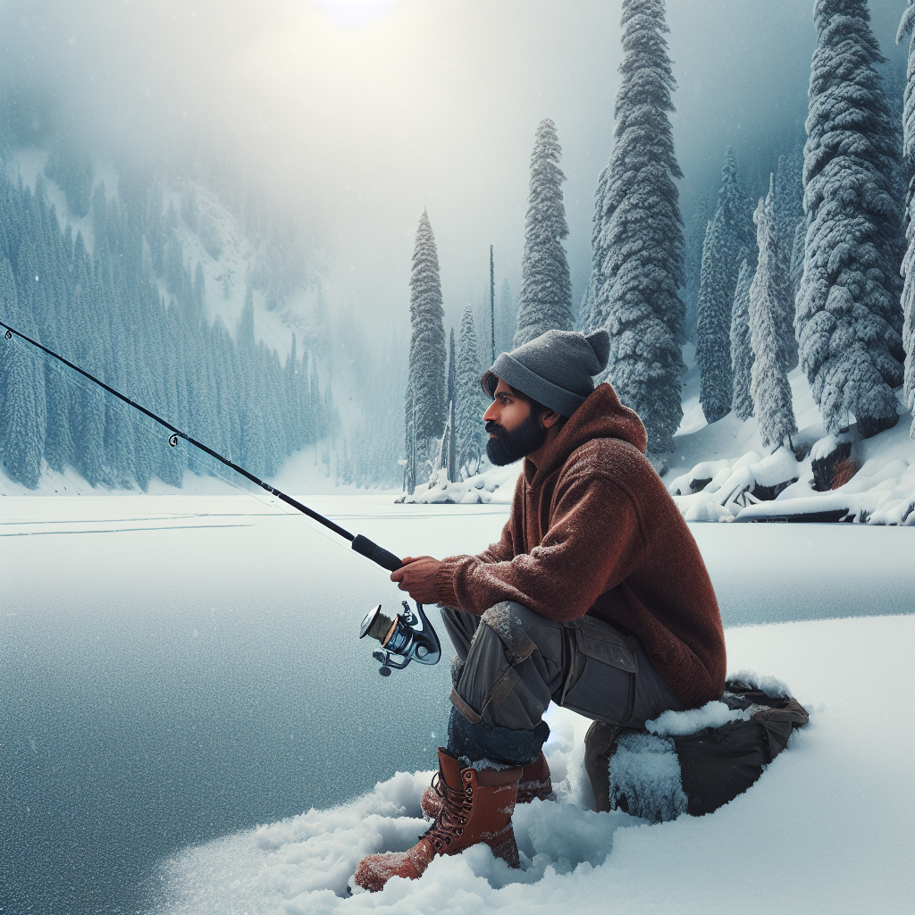 Waiting for a fish to bite